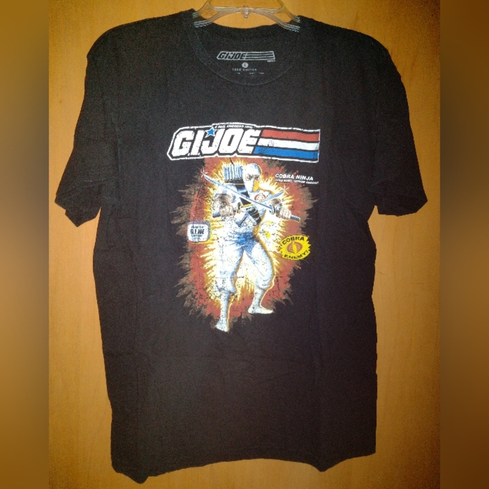 G.I. Joe Cobra Ninja Shirt Size Large